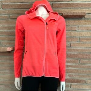 The North Face Women’s Orange Hooded Jacket Small